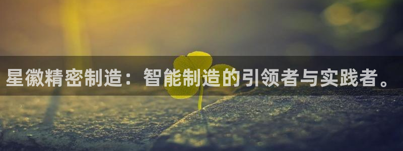 彩神v天天：星徽精密制造：智能制造的引领者与实践者。