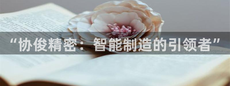 彩神Vll购彩大厅：“协俊精密：智能制造的引领者”