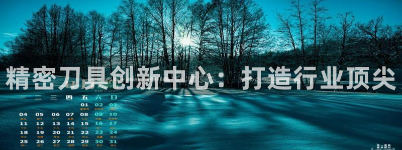 彩神vi官网版：精密刀具创新中心：打造行业顶尖