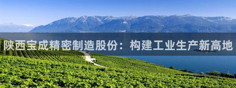 彩神平台是真的吗：陕西宝成精密制造股份：构建工业生产新高地