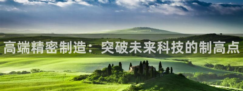 彩神是真的吗：高端精密制造：突破未来科技的制高点