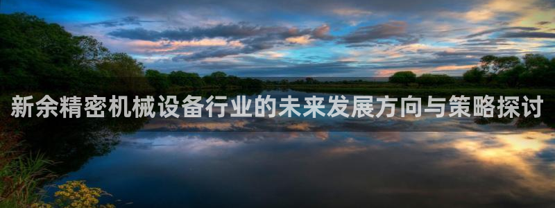 彩神v8是一个什么平台啊：新余精密机械设备行业的未来发展方向与策略探讨