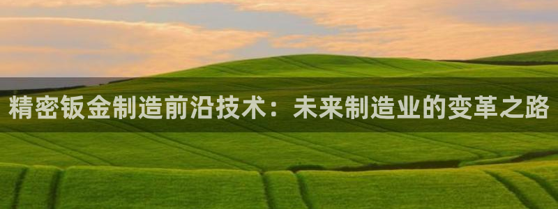 彩神团队是真的吗：精密钣金制造前沿技术：未来制造业的变革之路