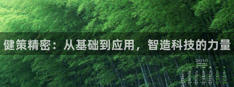 彩神ix平台：健策精密：从基础到应用，智造科技的力量