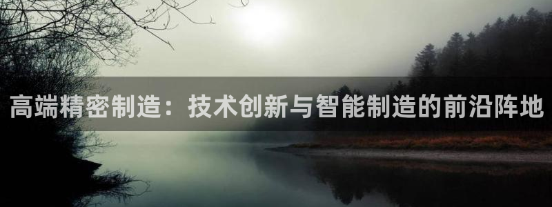 彩神官方登录：高端精密制造：技术创新与智能制造的前沿阵地